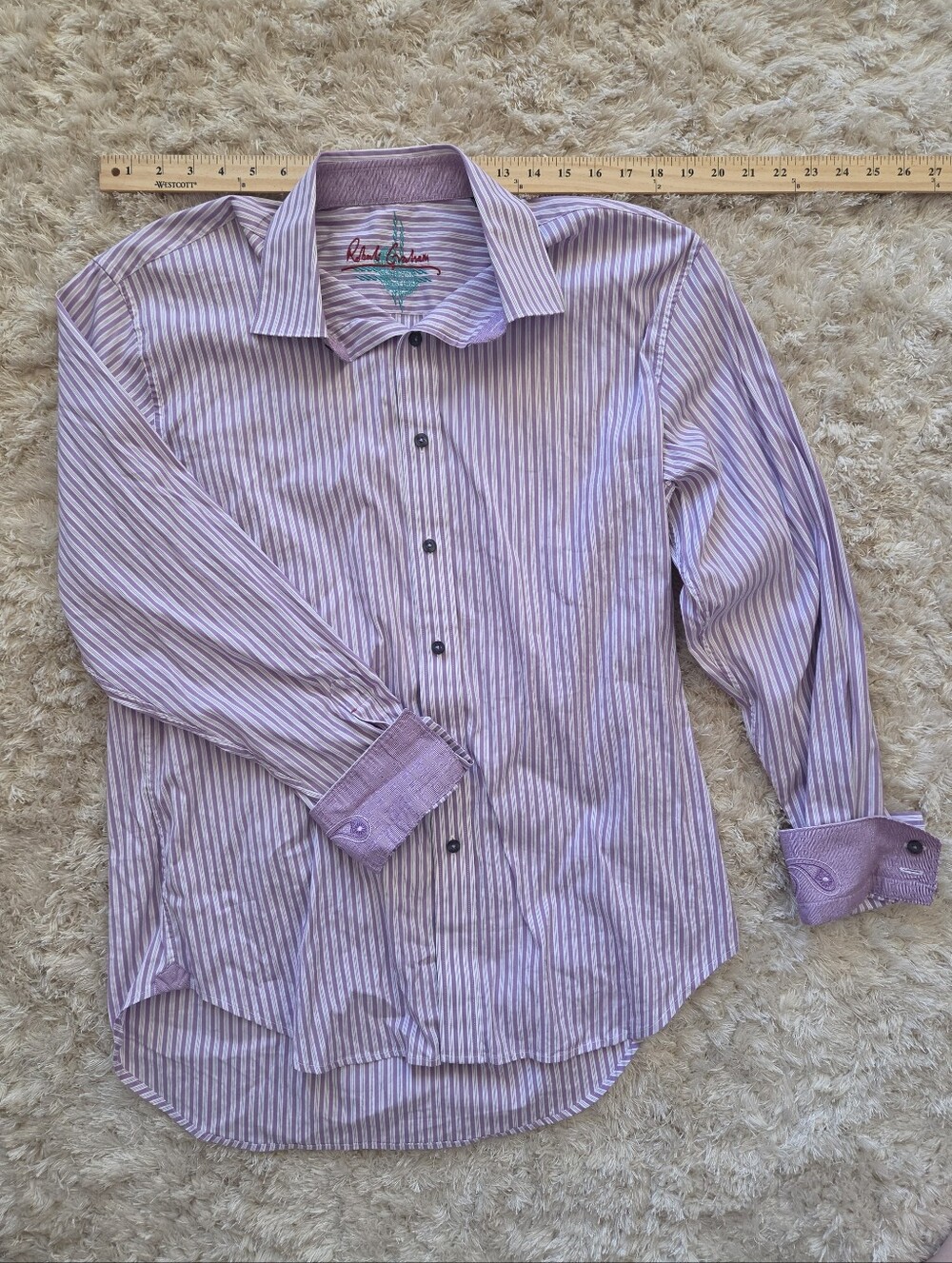 Men's Striped Button Down Shirt